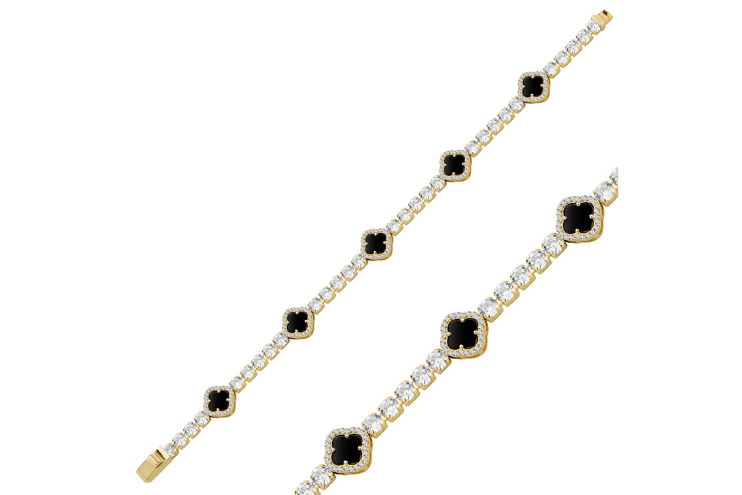 Özel Tasarım Yonca Bileklik